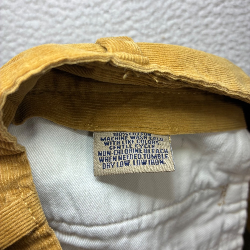 Bills Khakis Corduroy Pants Men 36x32 Brown Pleated Vintage USA Classic Preppy - Picture 5 of 9